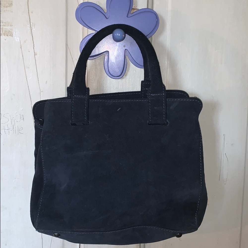 Dark navy tote bag